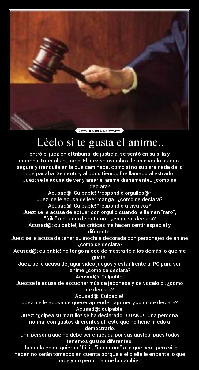 Léelo si te gusta el anime.. - 