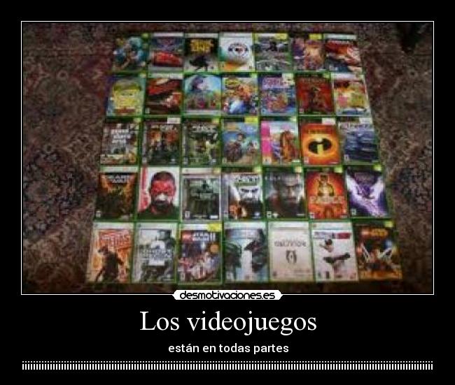 Los videojuegos -