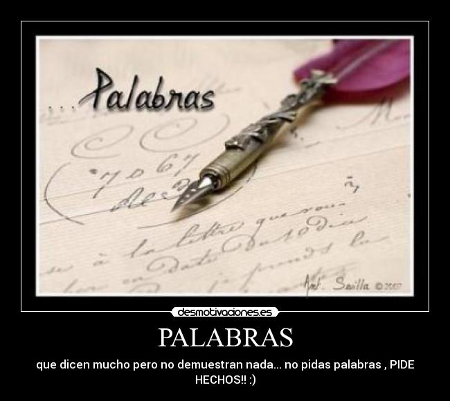 PALABRAS -