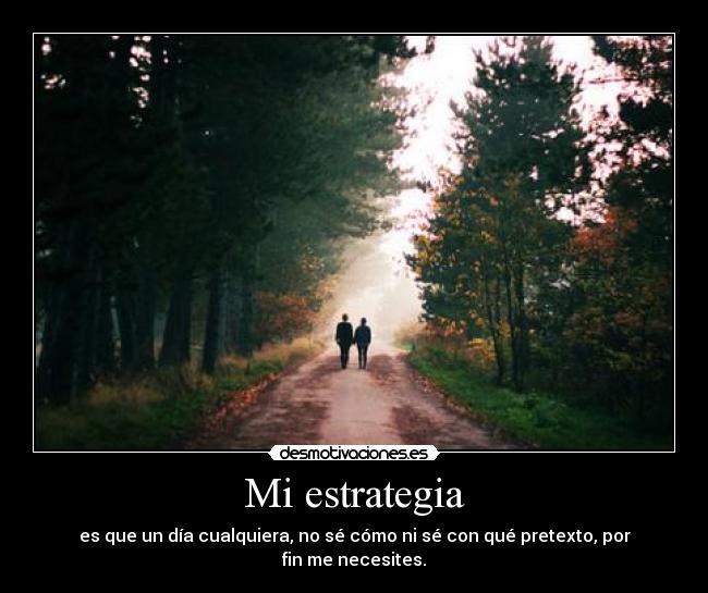 Mi estrategia -