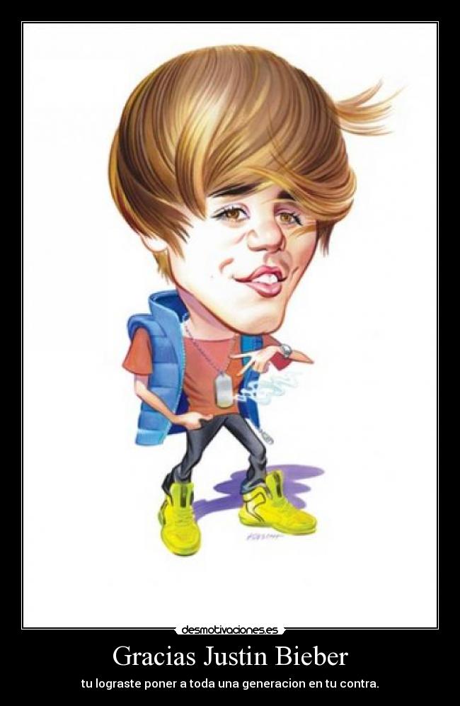 Gracias Justin Bieber - 