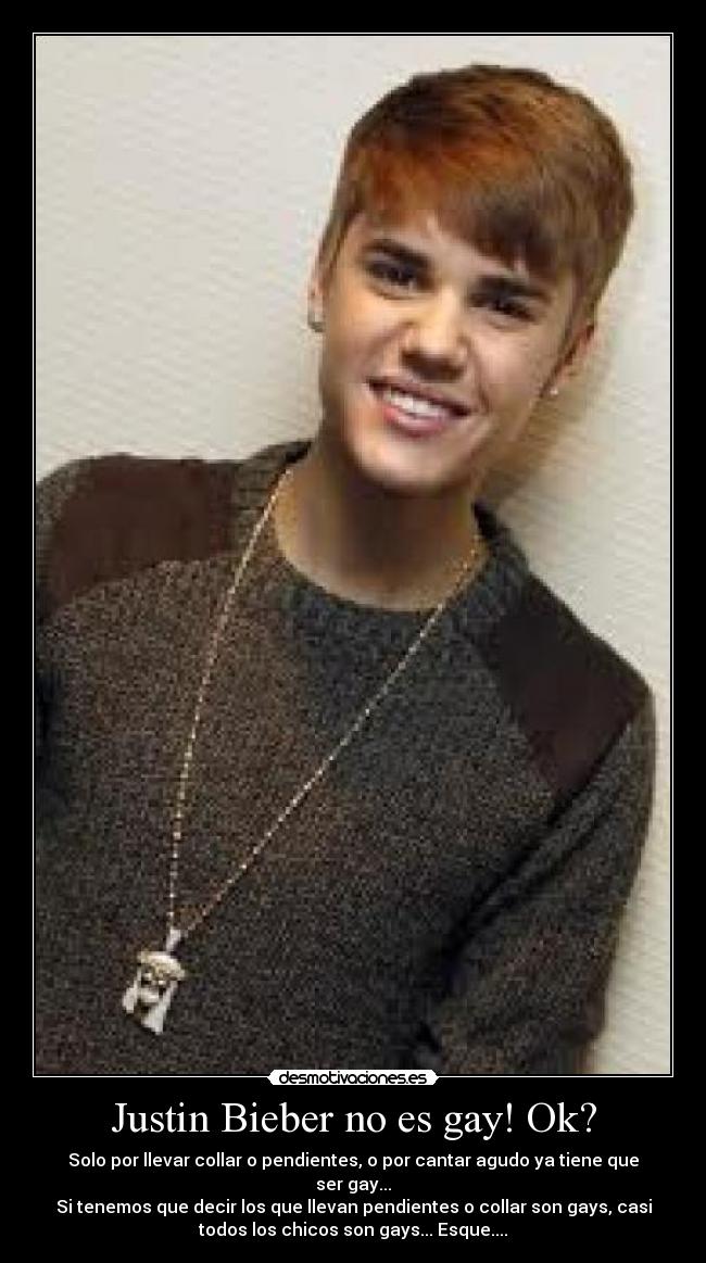Justin Bieber no es gay! Ok? - 