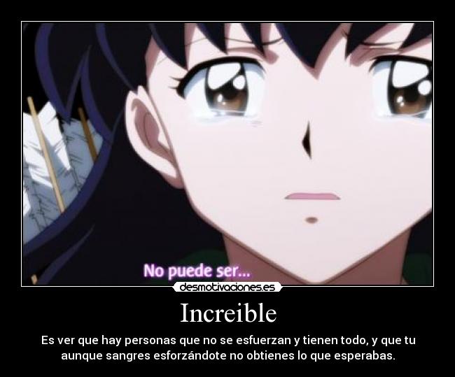 Increible -