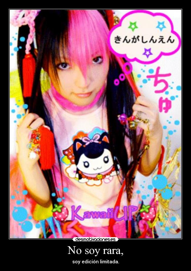 No soy rara, - 