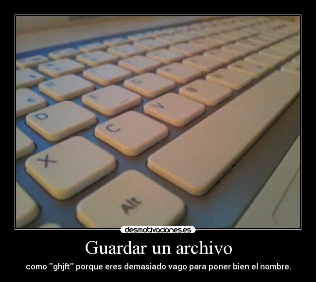 Guardar un archivo -