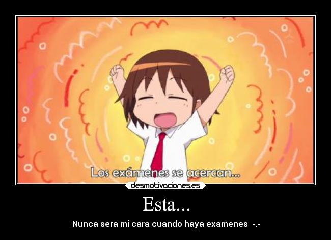 carteles anime desmotivaciones