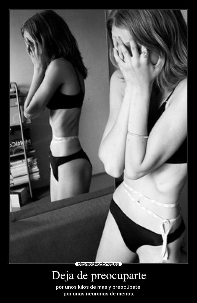 Deja de preocuparte -