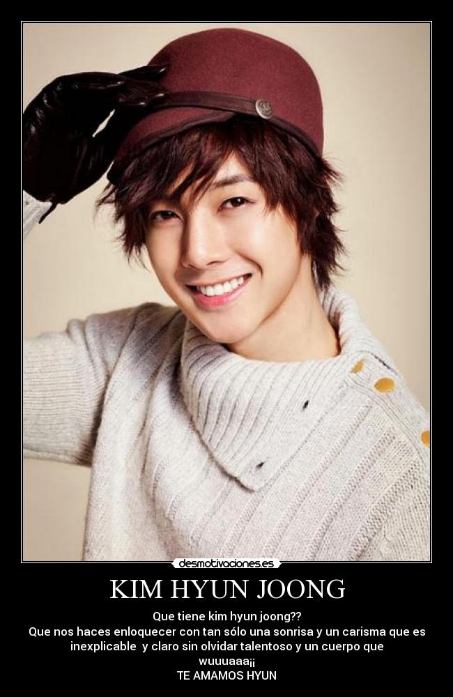 KIM HYUN JOONG -