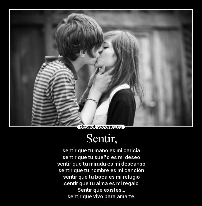 Sentir, - 