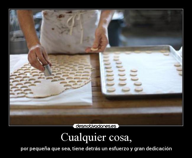 Cualquier cosa, - 