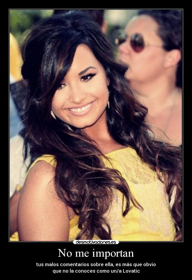 carteles demi lovato beautiful girl lovatic desmotivaciones