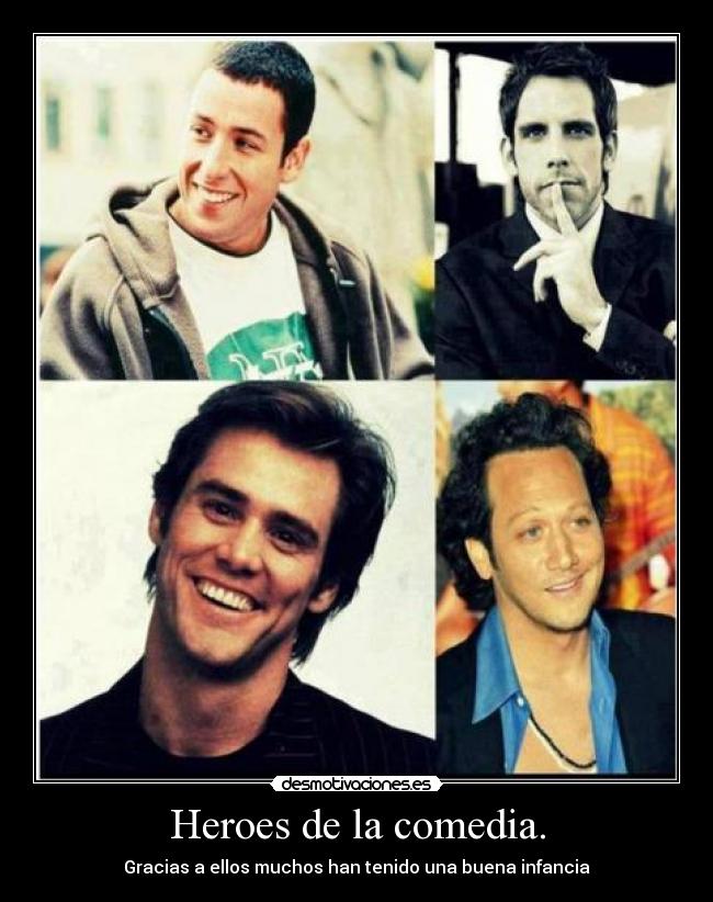 Heroes de la comedia. - 