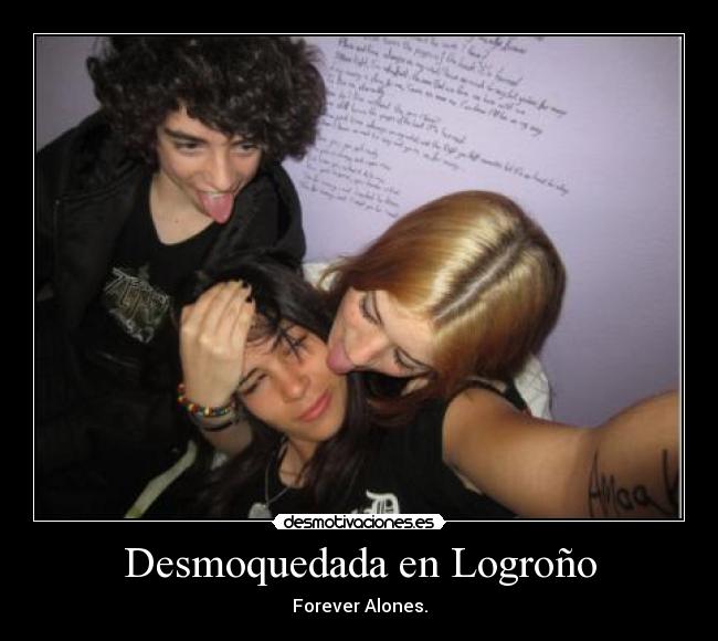 Desmoquedada en Logroño -