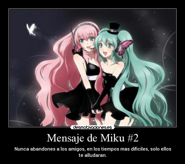 Mensaje de Miku #2 - 