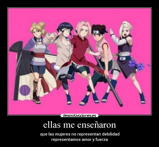 ellas me enseñaron -