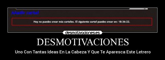 DESMOTIVACIONES - 