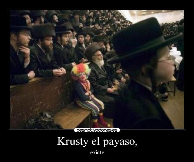 Krusty el payaso, - existe