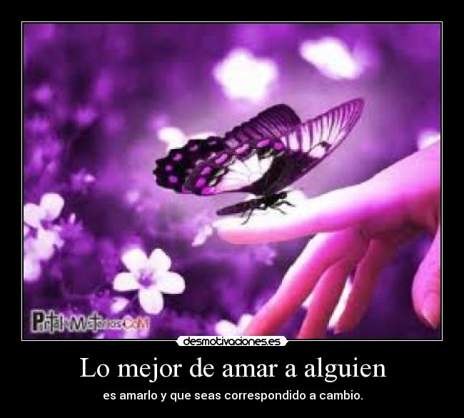 Lo mejor de amar a alguien - 