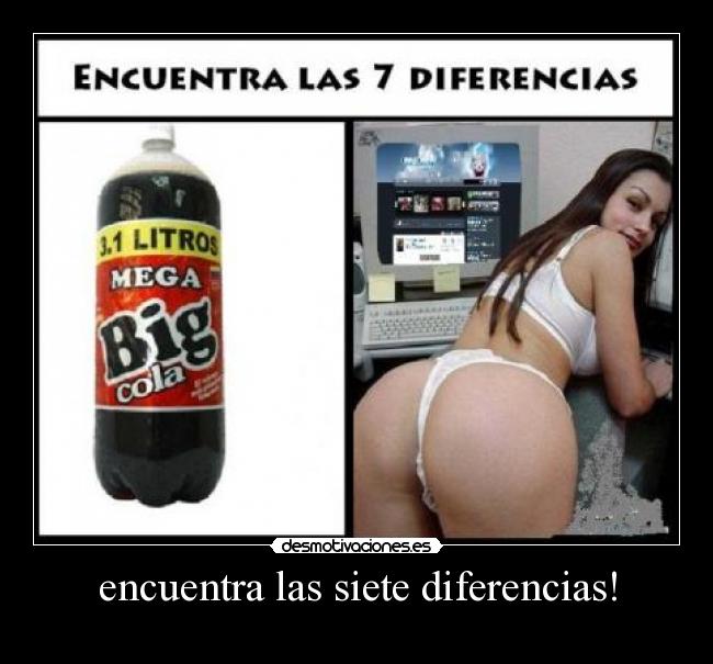 encuentra las siete diferencias! -