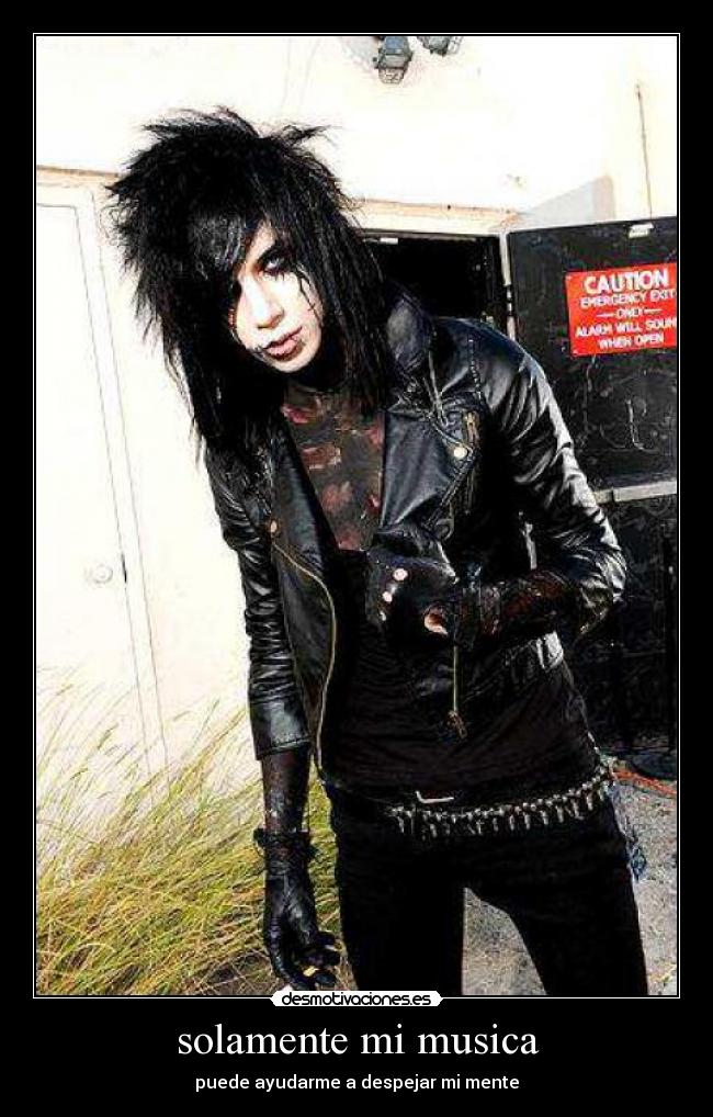 solamente mi musica - puede ayudarme a despejar mi mente