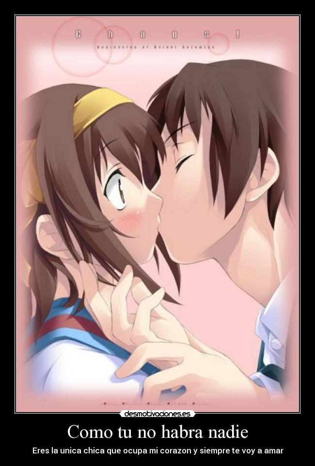Como tu no habra nadie -