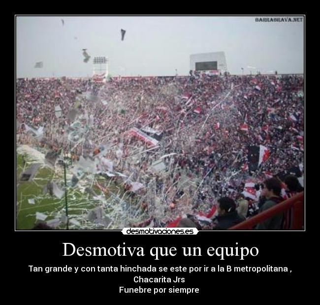 carteles chacarita jrs desmotivaciones
