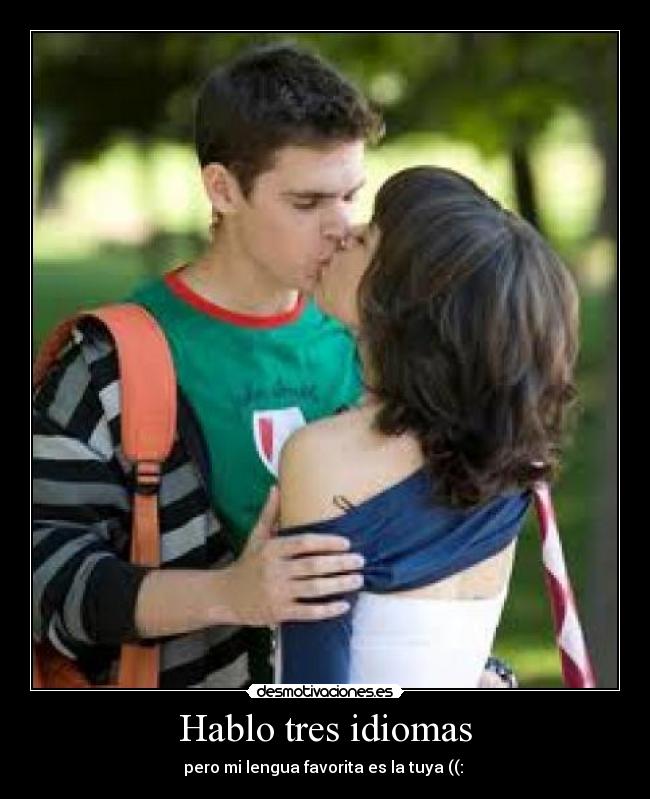 Hablo tres idiomas - 