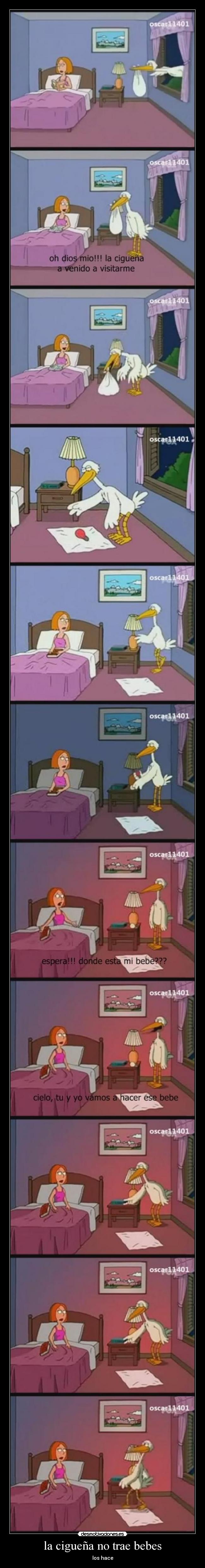la cigueña no trae bebes -