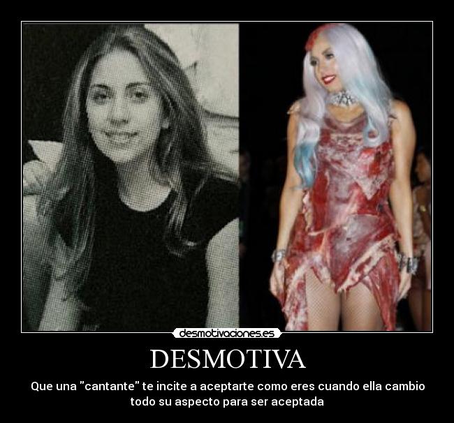 carteles lady gaga realidad desmotivaciones