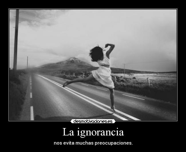 La ignorancia - 
