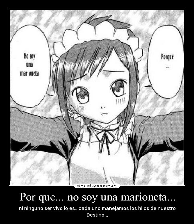 carteles anime desmotivaciones