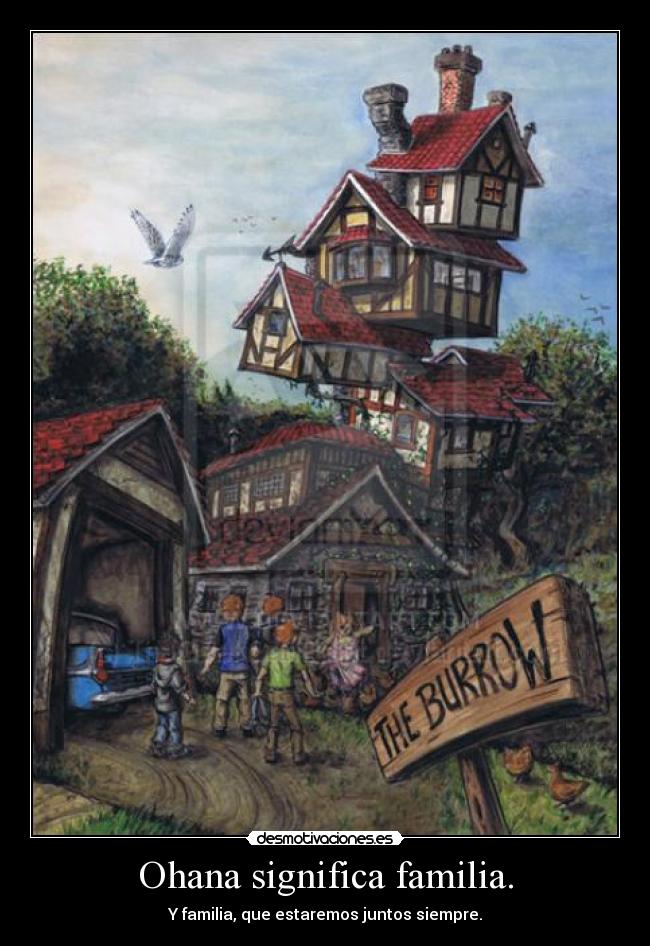 Ohana significa familia. - 