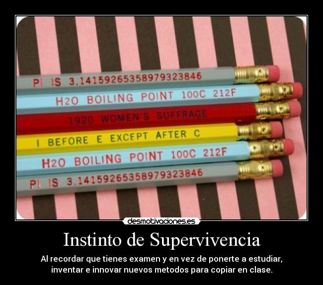 Instinto de Supervivencia -