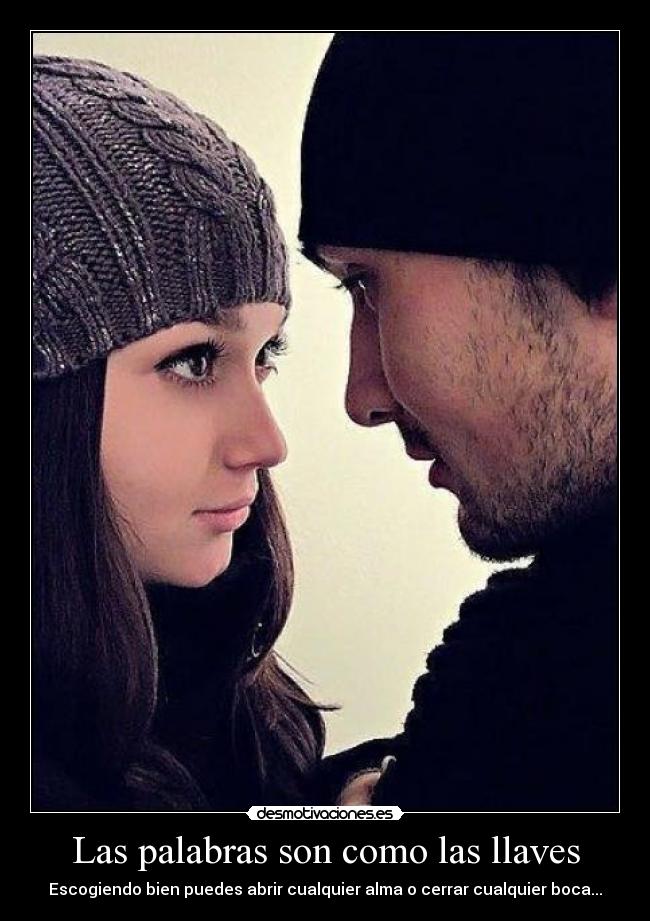 Las palabras son como las llaves - 