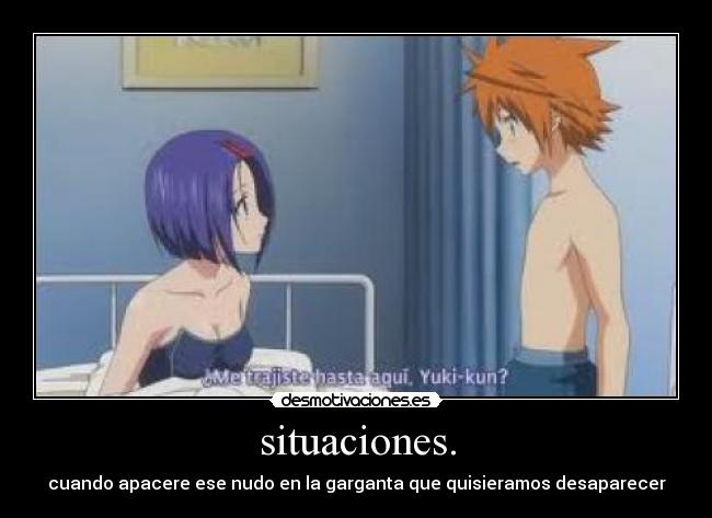 situaciones. - 