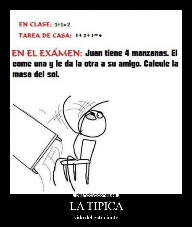 LA TIPICA - vida del estudiante