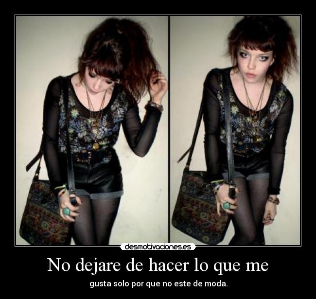 No dejare de hacer lo que me - 