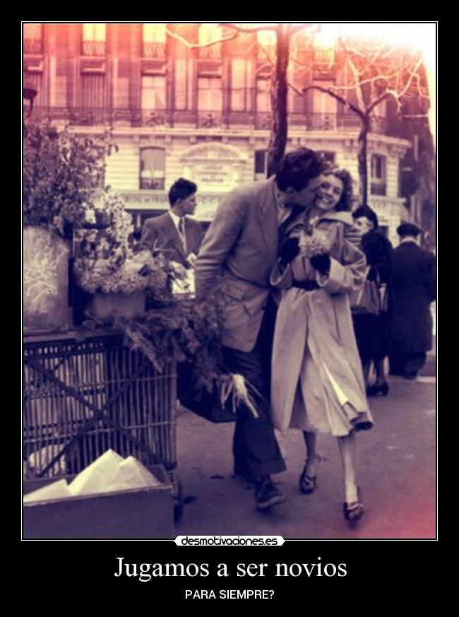 Jugamos a ser novios -