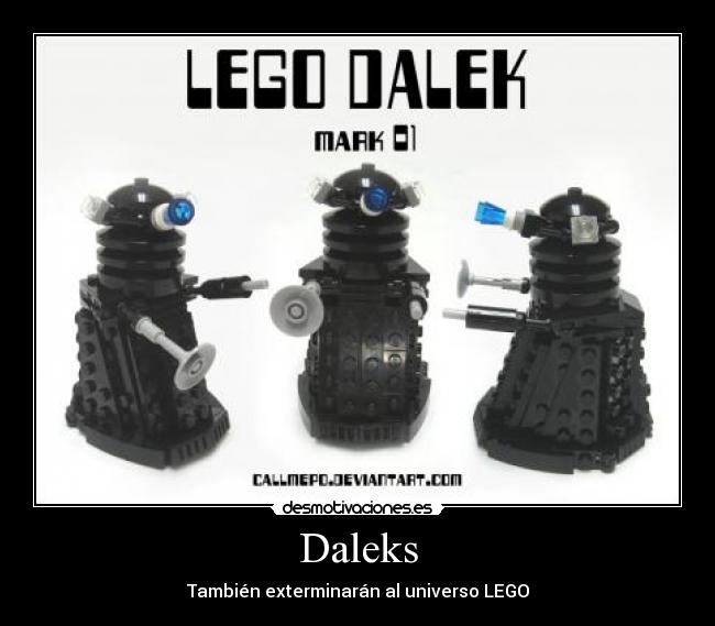 Daleks - También exterminarán al universo LEGO