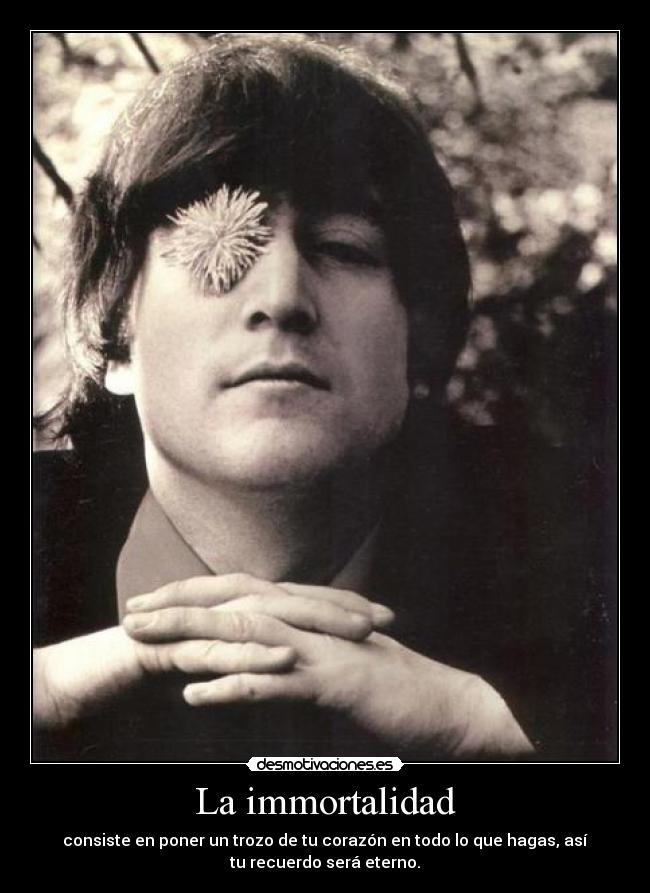 La immortalidad -