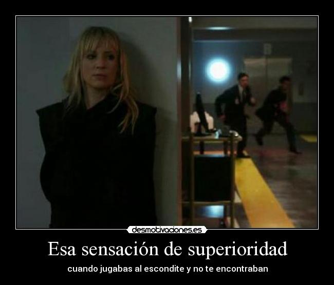 Esa sensación de superioridad - 