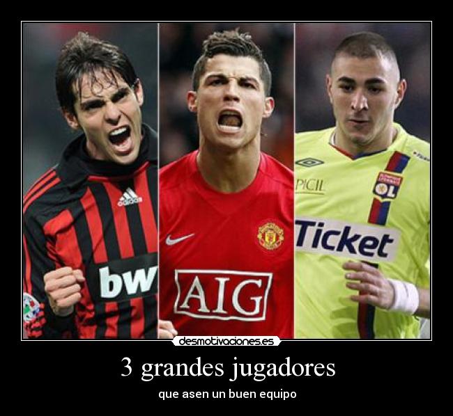 3 grandes jugadores - 