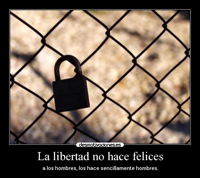carteles libertad libertad desmotivaciones