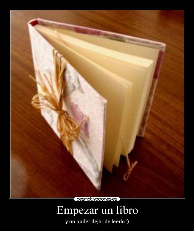 Empezar un libro - 