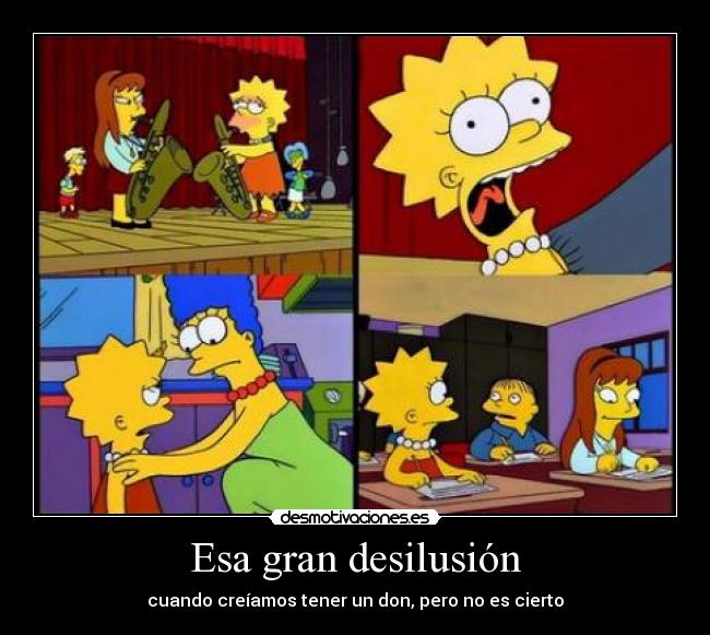 Esa gran desilusión - 