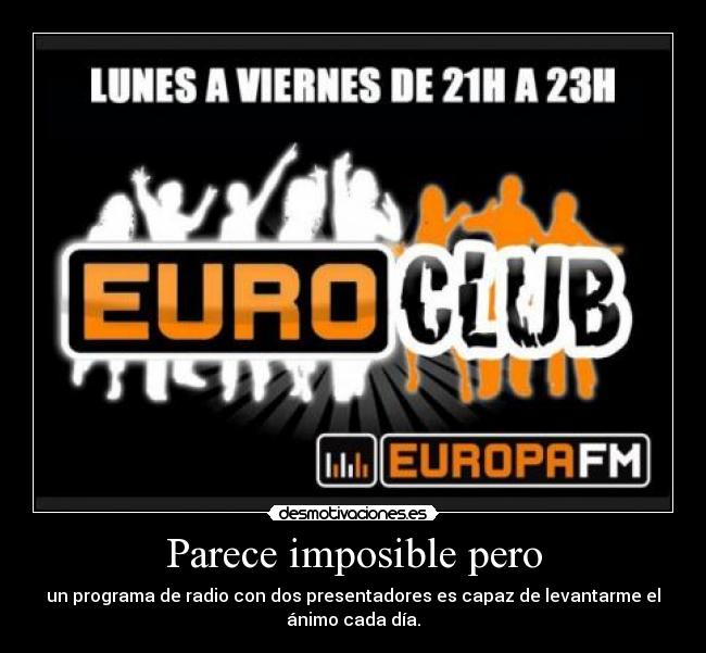 carteles imposible euroclub europa laura trigo xavi martinez desmotivaciones