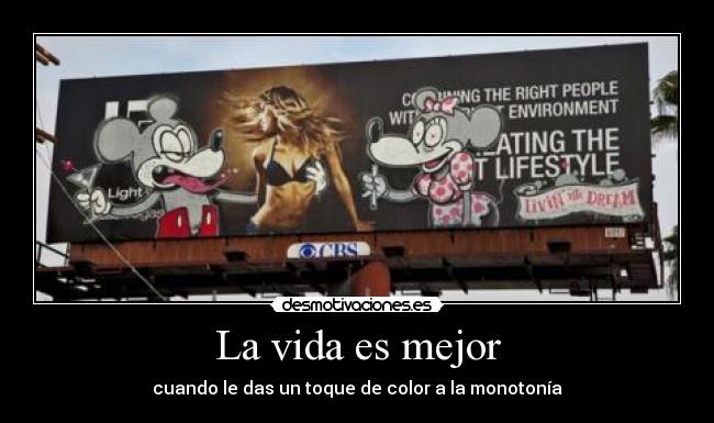 La vida es mejor - 