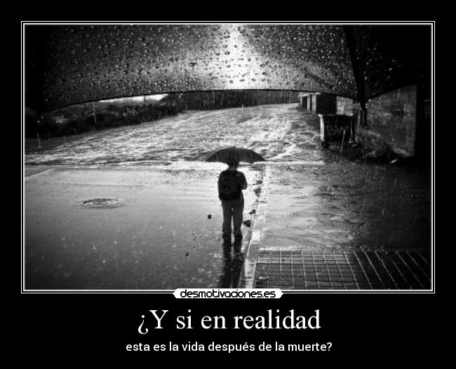 ¿Y si en realidad - 