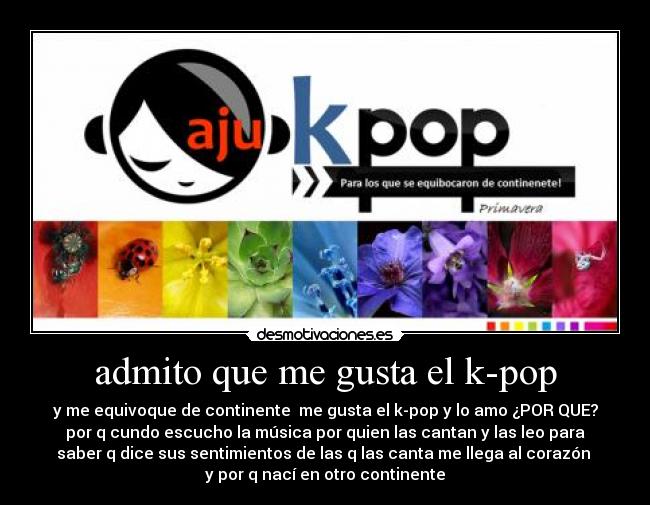 admito que me gusta el k-pop -