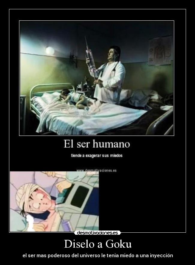Diselo a Goku -